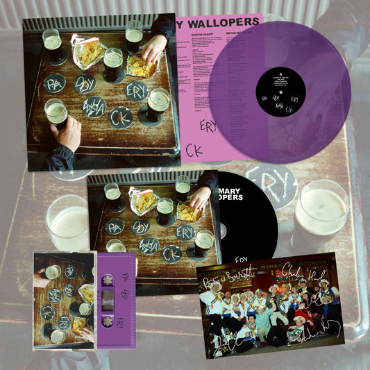 Paddywhackery Purple LP + CD + Cassette Bundle inc. Signed Print