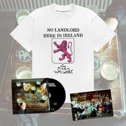 No Landlord Tee + Paddywhackery CD Bundle
