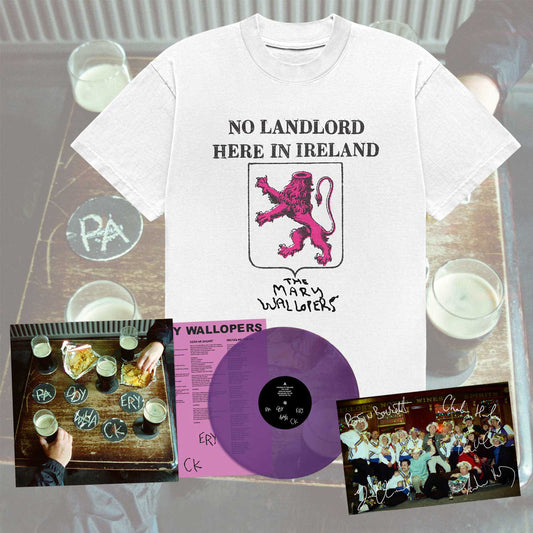 No Landlord Tee + Paddywhackery Purple LP (Ltd Edition Store Exclusive) Bundle